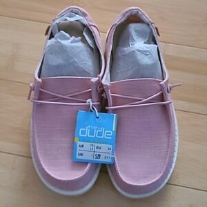 Hey Dudes Girls Linen Cotton Candy